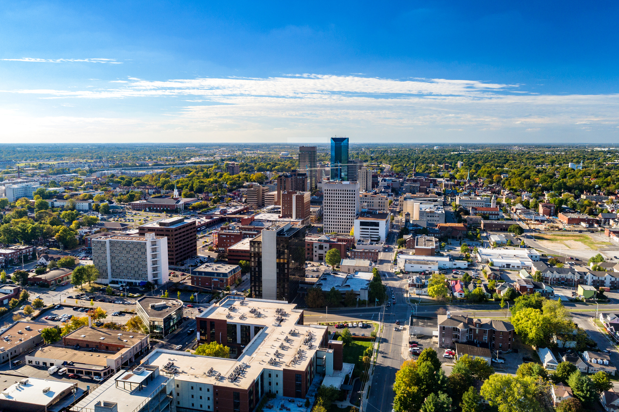 Panoramic Image of Lexington, KY